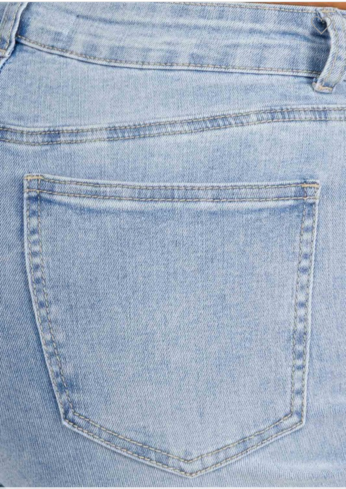 High Waist Denim Wide Leg Straight Jeans