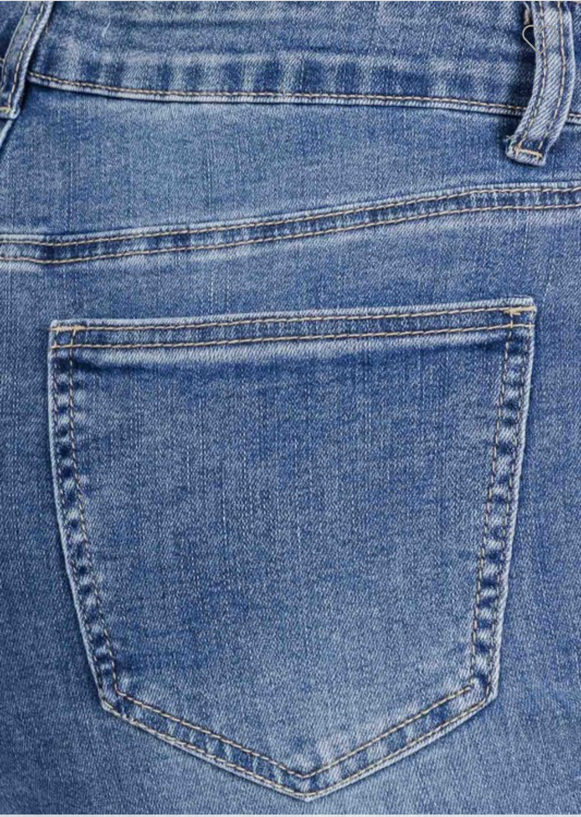 High Waist Denim Wide Leg Straight Jeans