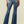Load image into Gallery viewer, Women&#39;s High Waist Boot Cut Jeans with Embroidered Waist and Back Pockets
