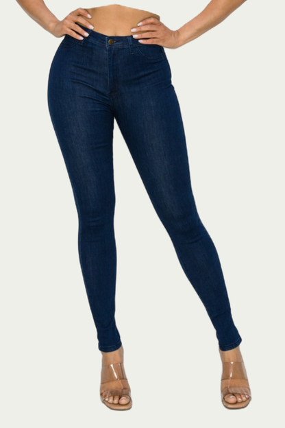 High Waist Skinny Stretchy  Smart Fit Jeans
