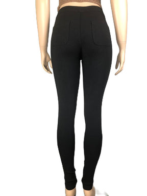 Black high waist Skinny Jeans for Women