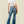 Load image into Gallery viewer, Women&#39;s High Waist Boot Cut Jeans with Embroidered Waist and Back Pockets
