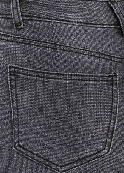 High Waist Skinny Ankle Grey Jeans