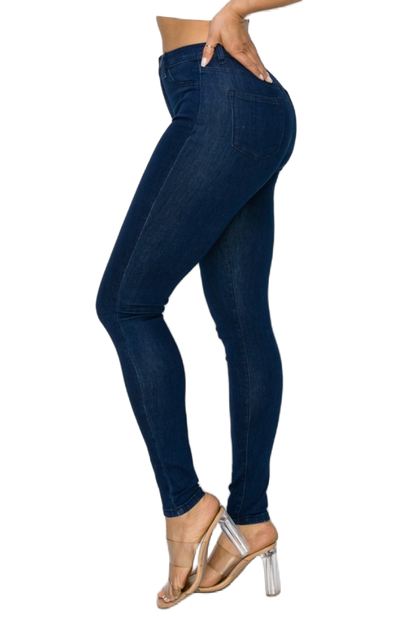 High Waist Skinny Stretchy  Smart Fit Jeans