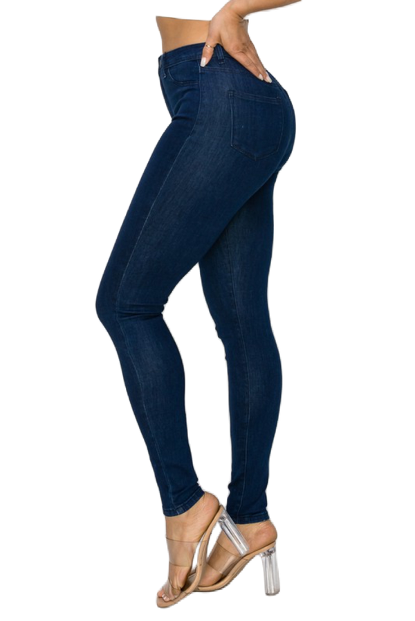 High Waist Skinny Stretchy  Smart Fit Jeans