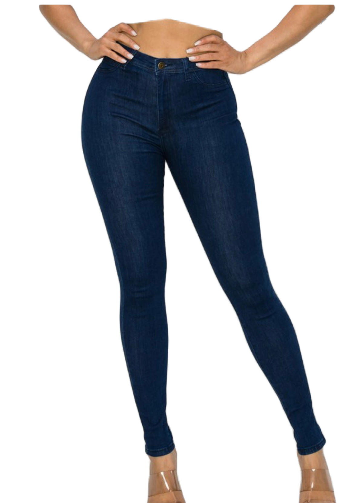 High Waist Skinny Stretchy  Smart Fit Jeans
