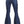 Load image into Gallery viewer, High Waist Distressed Flared Denim Jeans With Side Fringes
