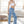 Load image into Gallery viewer, High Waist Distressed Straight Denim Mummy Jeans
