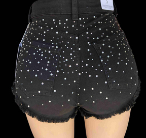 High waist stars all over shorts