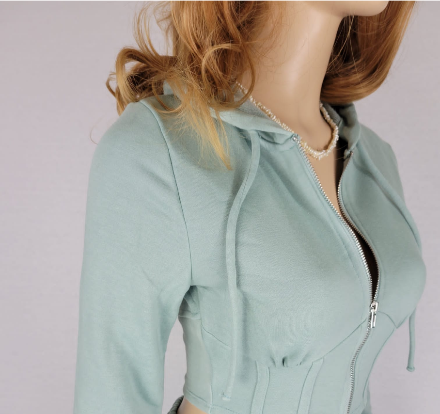 Two Piece Crop Jogger Set