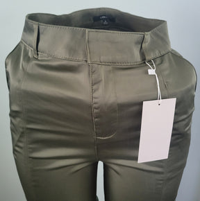 Cotton Satin Cargo Pant