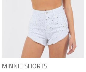 High waist stars all over shorts