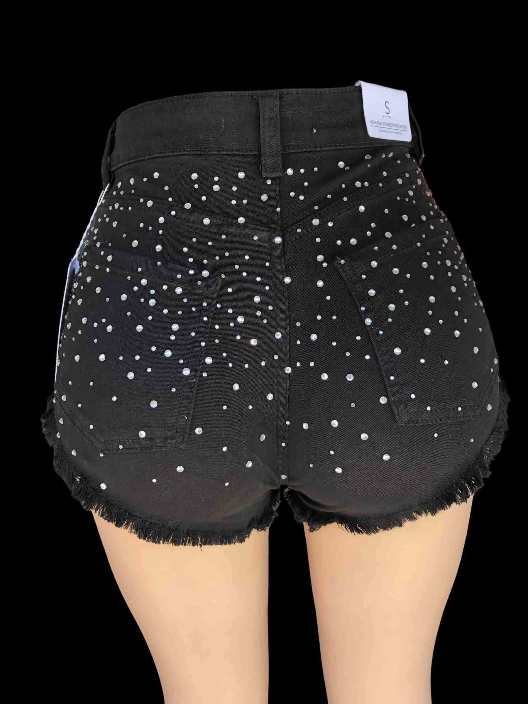 High waist stars all over shorts