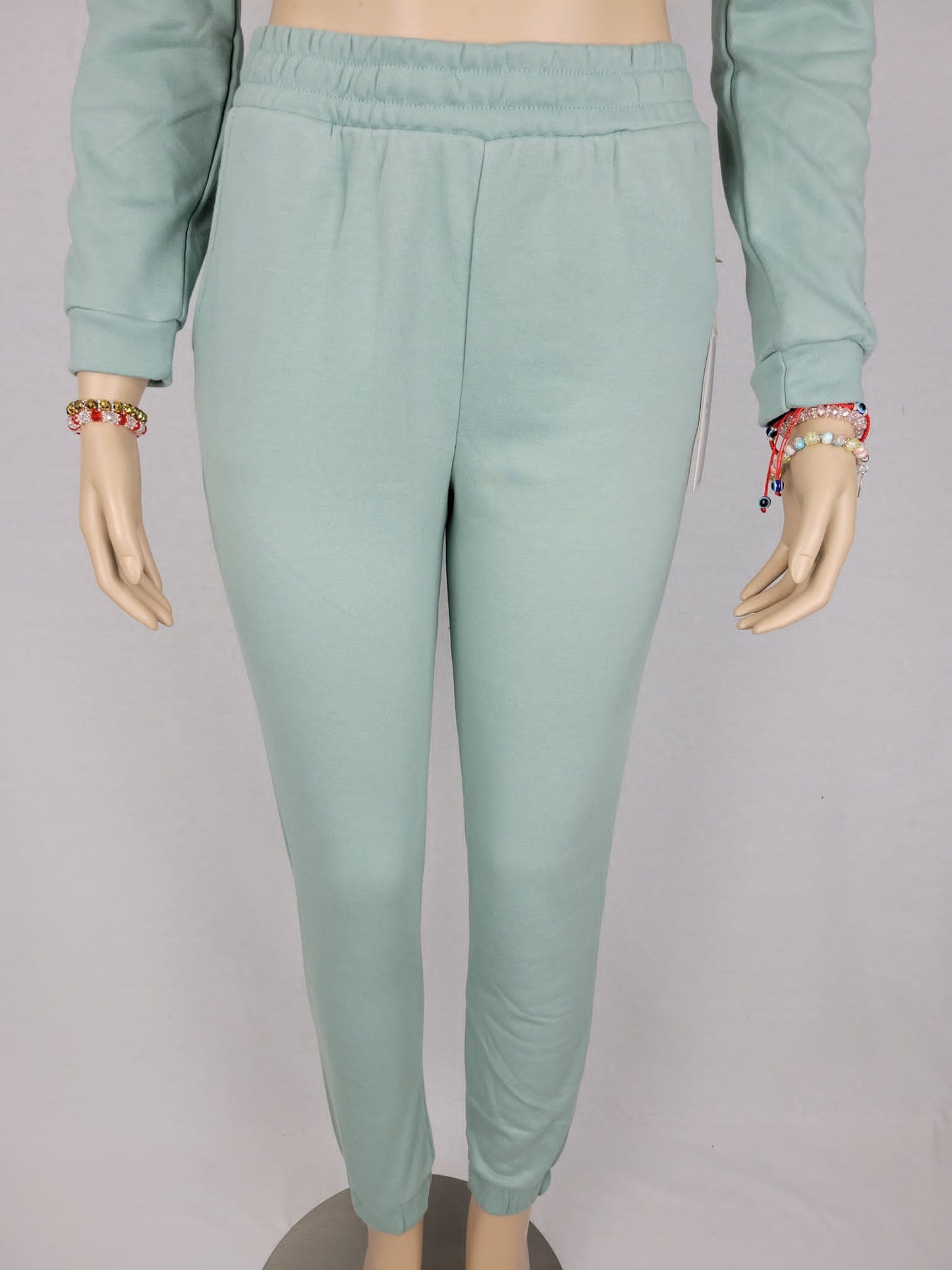 Two Piece Crop Jogger Set