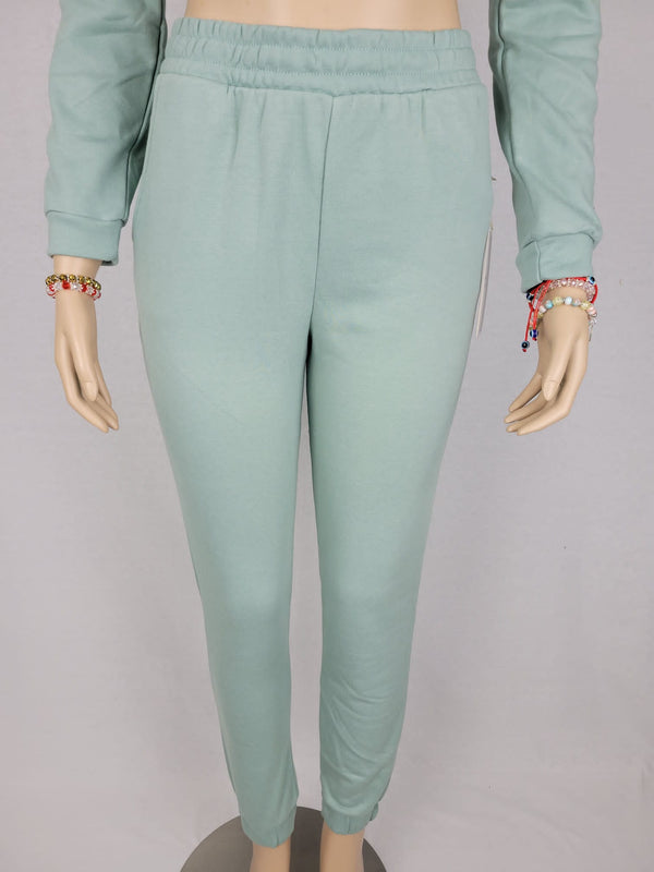 Two Piece Crop Jogger Set