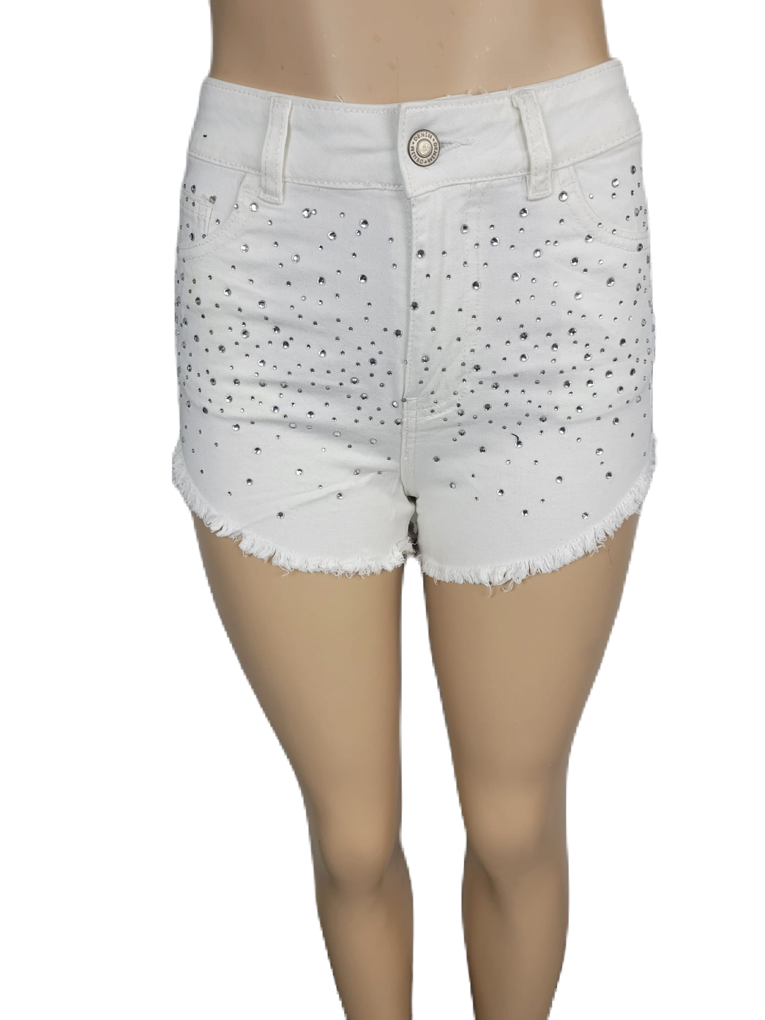 High waist stars all over shorts