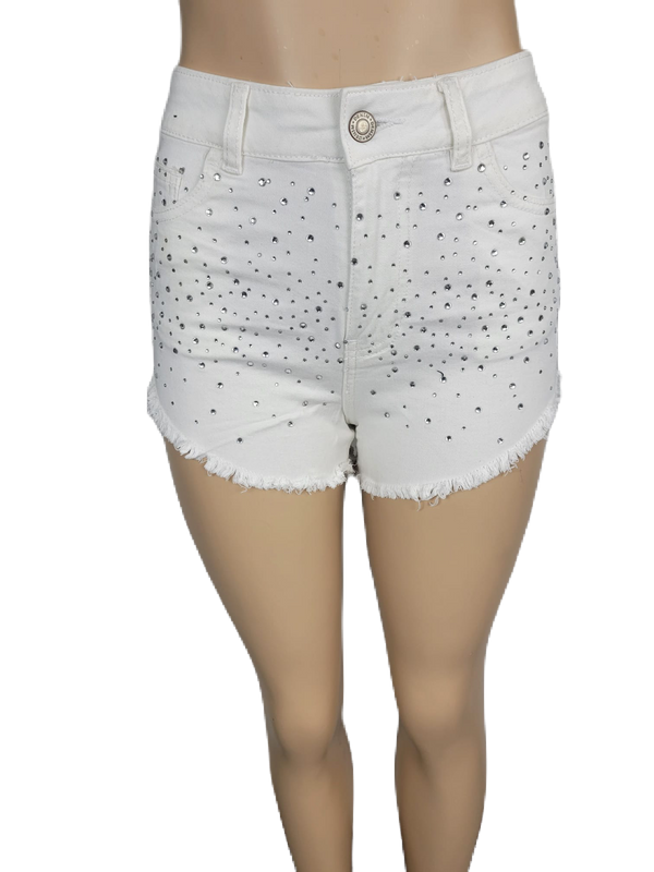 High waist stars all over shorts