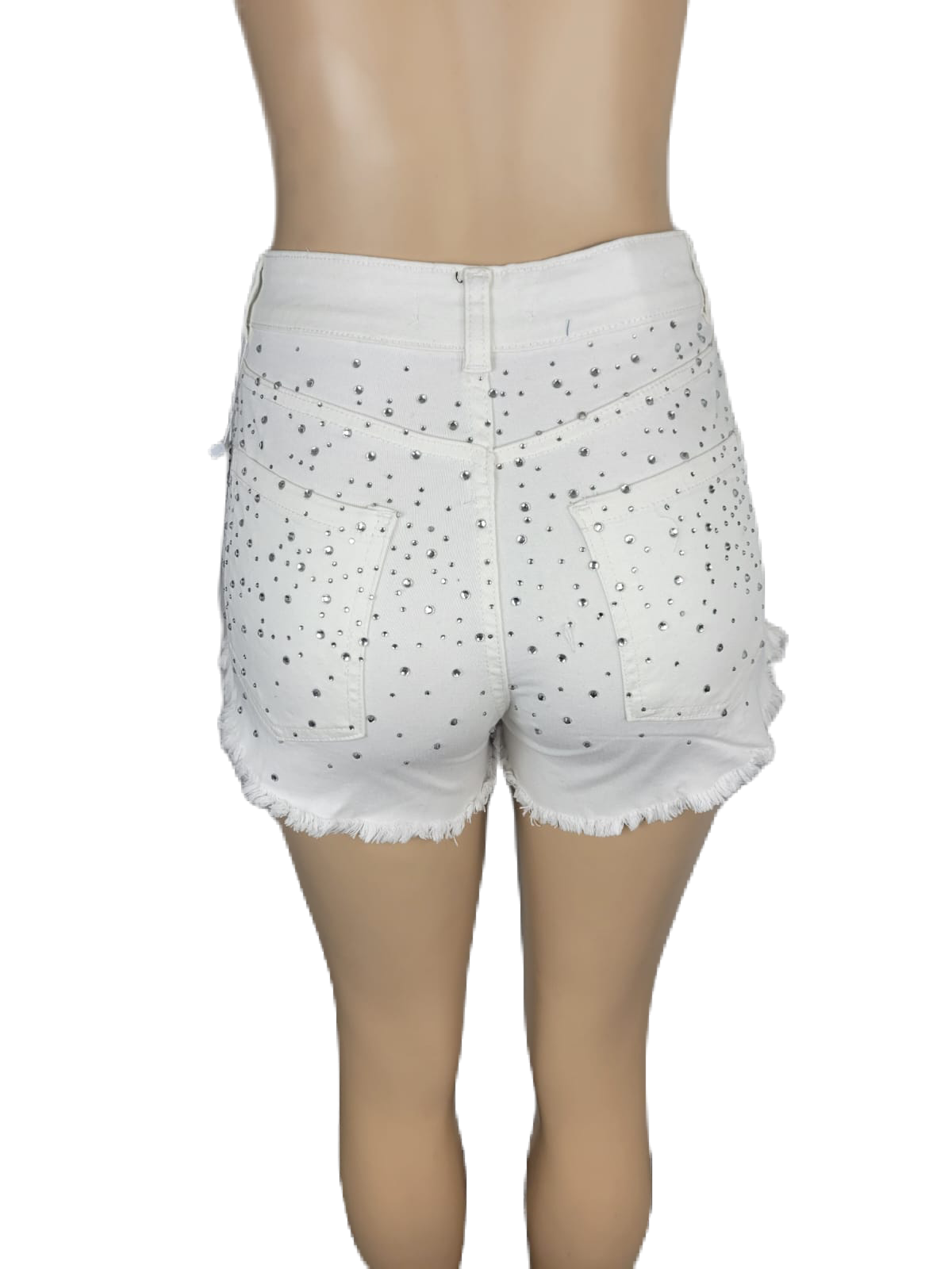 High waist stars all over shorts