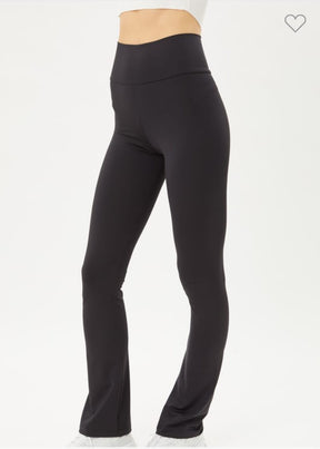 High Waist Seamless Flare Leggings