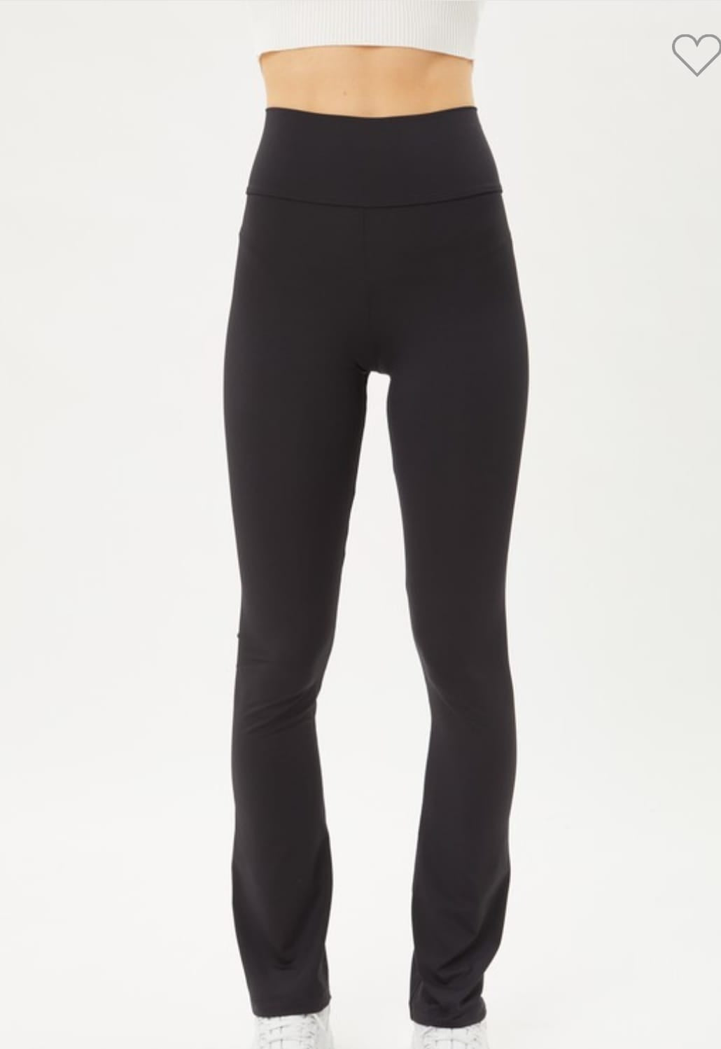 High Waist Seamless Flare Leggings