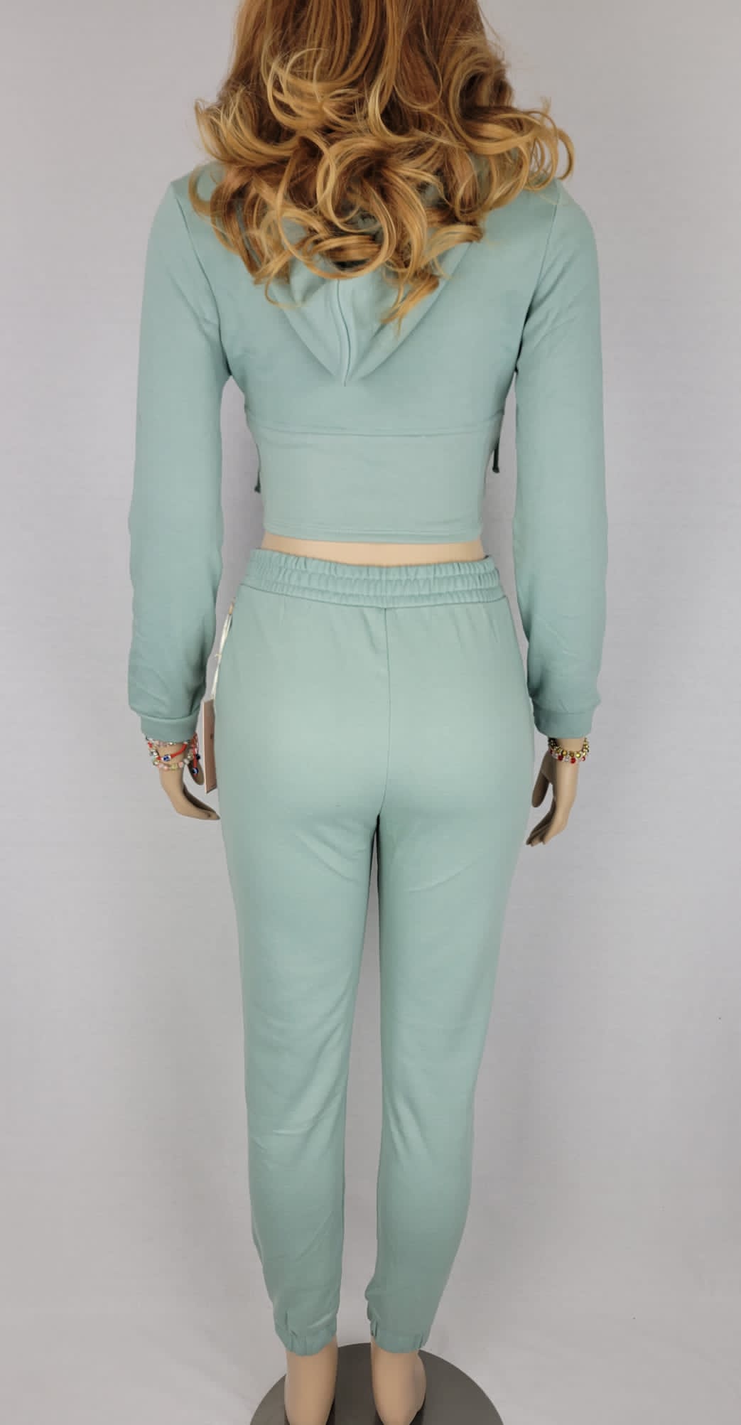 Two Piece Crop Jogger Set