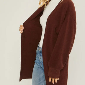 Bishop Sleeve Women Cardigan